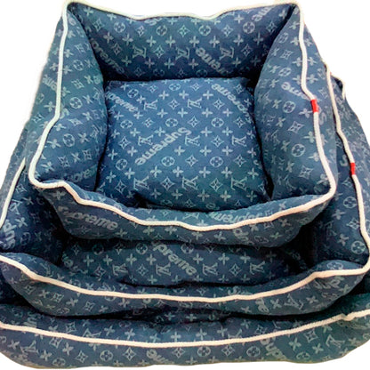 Pupreme Blue Pet Bed