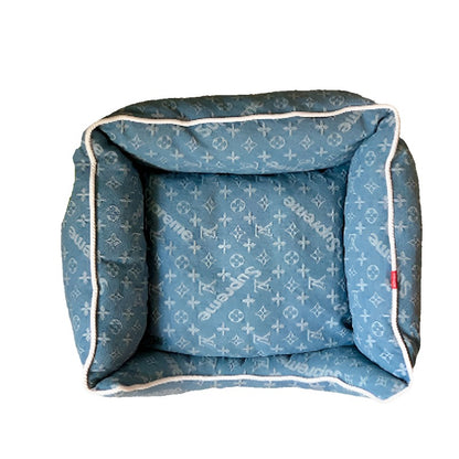 Pupreme Blue Pet Bed